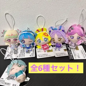 너와 아이돌 프리큐어 봉제 인형 참 6종 세트 [택 포함 새상품]