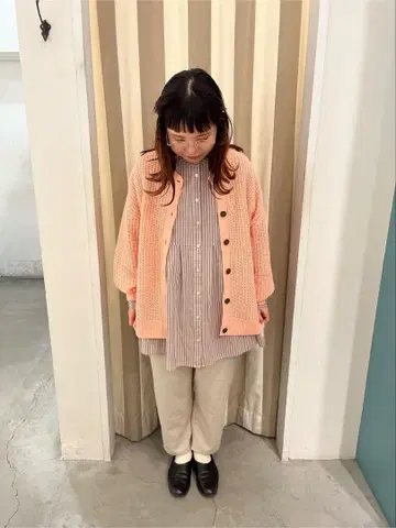 매진 희망 댓글 주세요 사만사 모스모스 핑크 가디건