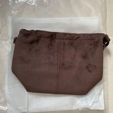 POIK 브라운 복조리형 숄더백