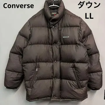 컨버스 다운 자켓 브라운 LL 사이즈 코트