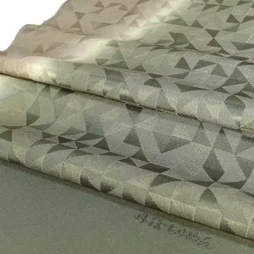 8575 오비 장식 천 탄고 크레이프 원단 중량 일본제 새상품 짙은 녹색