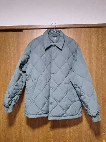 UNIQLO 퍼프 테크 퀼팅 자켓 XL 그린