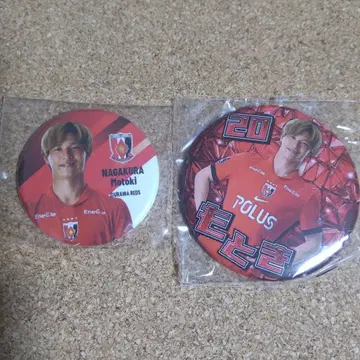 우라와 레즈 네임 캔뱃지 나가쿠라 미키키 2025