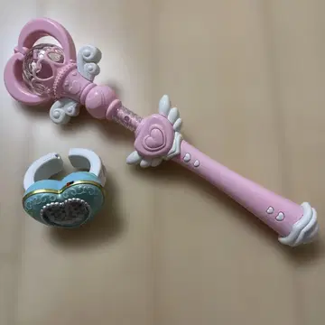 빛나는 소리 나는 지팡이 & 손에 착용하는 완구