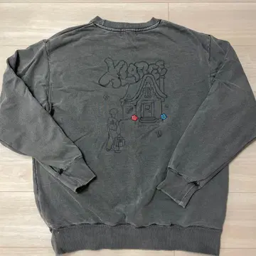 XLARGE 그레이 L 맨투맨