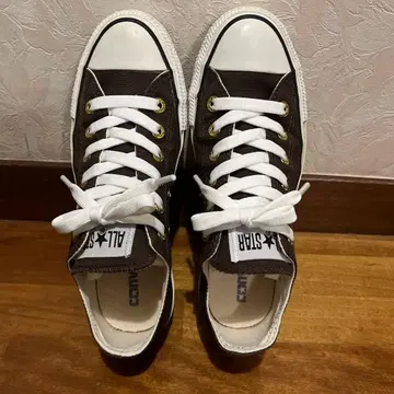 CONVERSE ALL STAR 브라운 로우컷 스니커즈