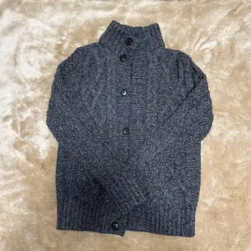 80s Gap 가디건 터틀넥 S