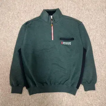 00's 빈티지 하프 지퍼 스웨터 아카이브 그런지 y2k