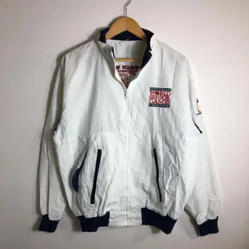 블루종/아우터/화이트/