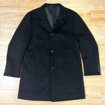 노우미 블랙 캐시미어 100% 코트 노우미 M 사이즈