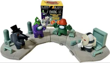 어몽 어스 조립식 액션 피규어 4종 세트