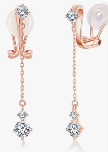 핑크 골드 귀찌