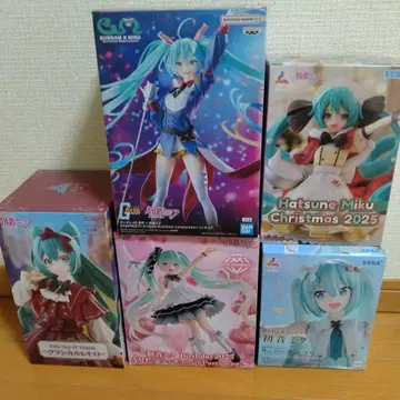 하츠네 미쿠 피규어 5체 세트