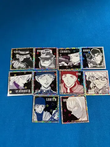 명탐정 코난 씰 코난랜드 혜택 스티커 컴플리트