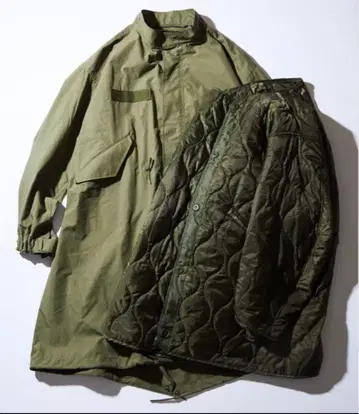 [ 코트/라이너 세트 ] M-65 모즈 코트 & 퀼팅 라이너 세트