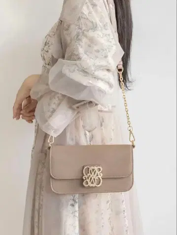 RANDA 베이지 숄더백