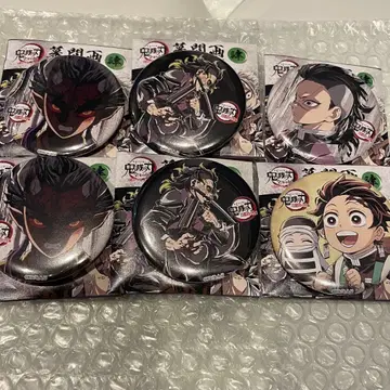귀멸의 칼날 막간화 캔 배지 묶음 판매