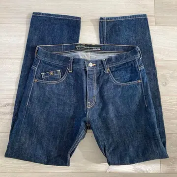 컨디션 최상 백 채널 데님 팬츠 청바지 S 사이즈