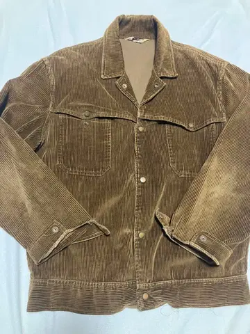 빈티지 50s 60s NATIONAL 코듀로이 자켓 브라운