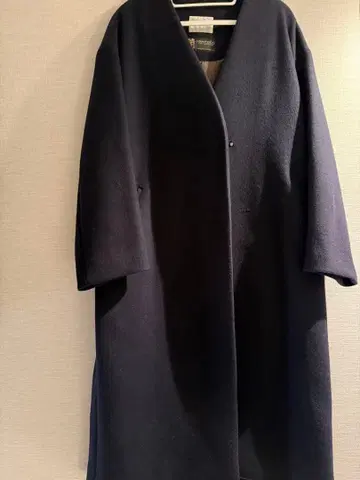 IENA MANTECO 네이비 롱 코트 미사용 택 포함