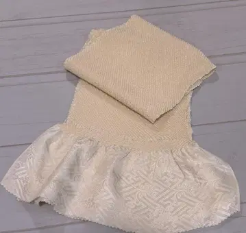 오아 시보리 16 총 시보리 오비 장식 천 화이트 순수 실크