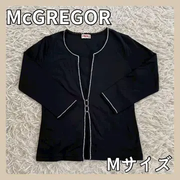 [택 포함 새상품급] 맥그레거 가디건 바이컬러 파이핑 디자인 M