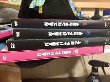 애니메이션 걸즈밴드클라이 DVD 1-4권 세트