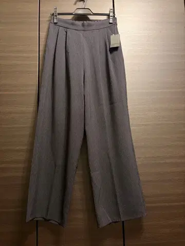 새상품 lasud 스트라이프 와이드 팬츠