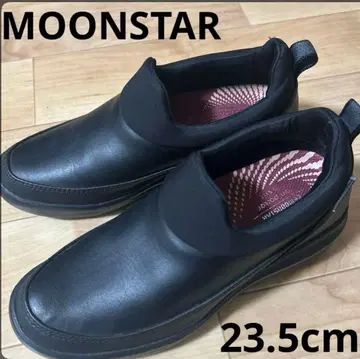 새상품급 문스타 MOONSTAR 방수 미끄럼 방지 밑창 슬립온 와이드