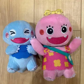 사와사와 숲의 간코짱 택 포함 마스코트 2종 세트