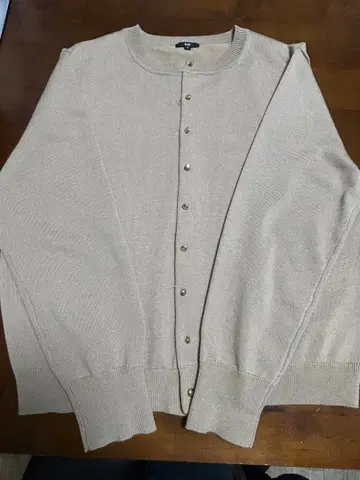 PLST 베이지 가디건 XL
