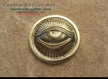 프리메이슨 프로비던스의 눈 놋쇠 브라스 콘초 비밀결사 금장 장식