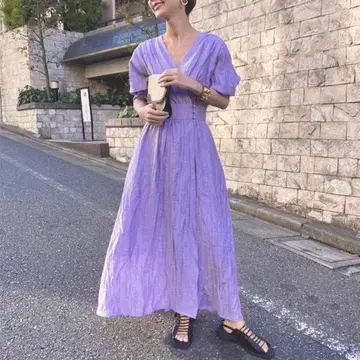 [새상품] Ameri VINTAGE / CACHE COEUR DRESS