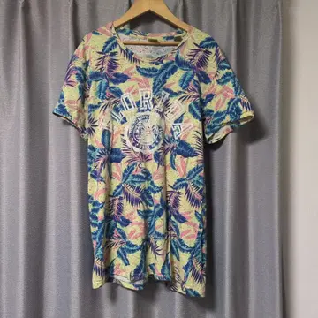 Scotch & Soda 트로피컬 패턴 T셔츠 M