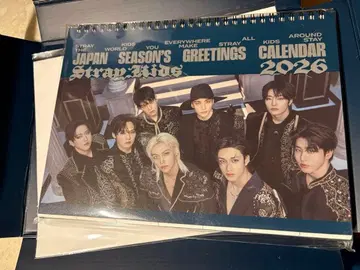 straykids 스키즈 시그 2026 FORCE 캘린더 포스터