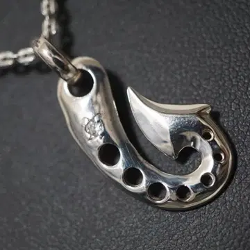 낚시 부적 피쉬 후크 실버925 목걸이 하와이안