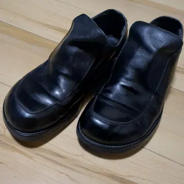 PPFM 천연 가죽 스퀘어토 남성용 가죽 신발