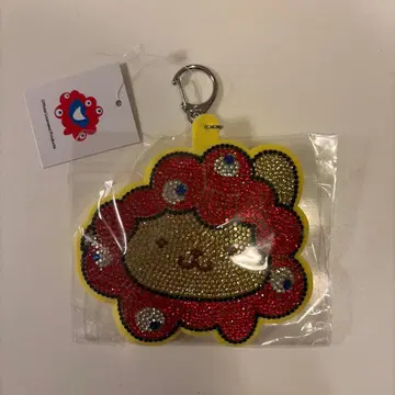 만박 폼폼푸딩 비즈 키링 약 7.5cm