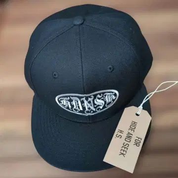 H&S 블랙 캡 미사용 하이드&시크 캡