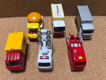 미니카 6대 세트 푸드트럭 소방차 등