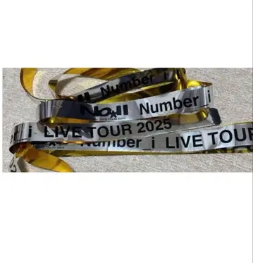Number i 2025 LIVE TOUR 은테 은테이프 풀 2개