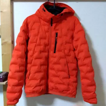 새상품급 워크맨 에어로 스트레치 얼티밋 후디드 후드티 오렌지 L