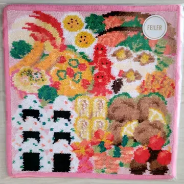 2새상품 라브러리 바이 페이 리 손수건 와쿠와쿠 벤토 Web한정판