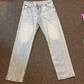 연한 파랑 스트레이트 데님