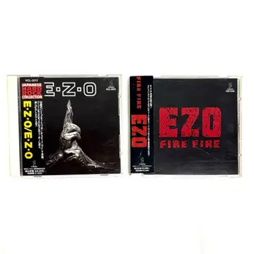 오비 포함 EZO EZO FIRE FIRE CD 2장 세트 플랫 배커