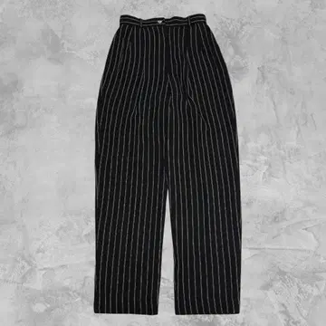 레어 SATURDAY AFTERNOON 레트로 스트라이프 와이드 팬츠 M
