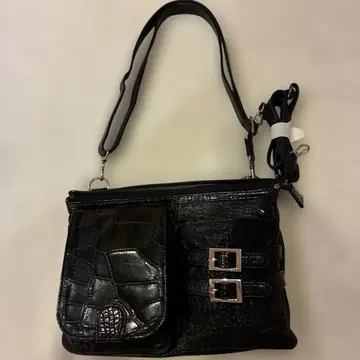 Gianni Ricci 잔니 리치 가죽 숄더백 벨트 2개