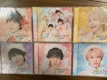 팬더드래곤 윈터송 방위대 CD 6장 세트 미개봉 새상품 투명 필름 포함