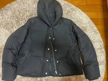 다운 자켓 블랙