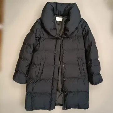 새상품급 [ ROPE ] 숄카라 롱 다운 코트 블랙 S 사이즈